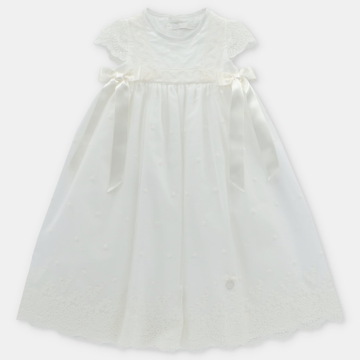 Faldón Tela Unisex Marsala Blanco Martín Aranda