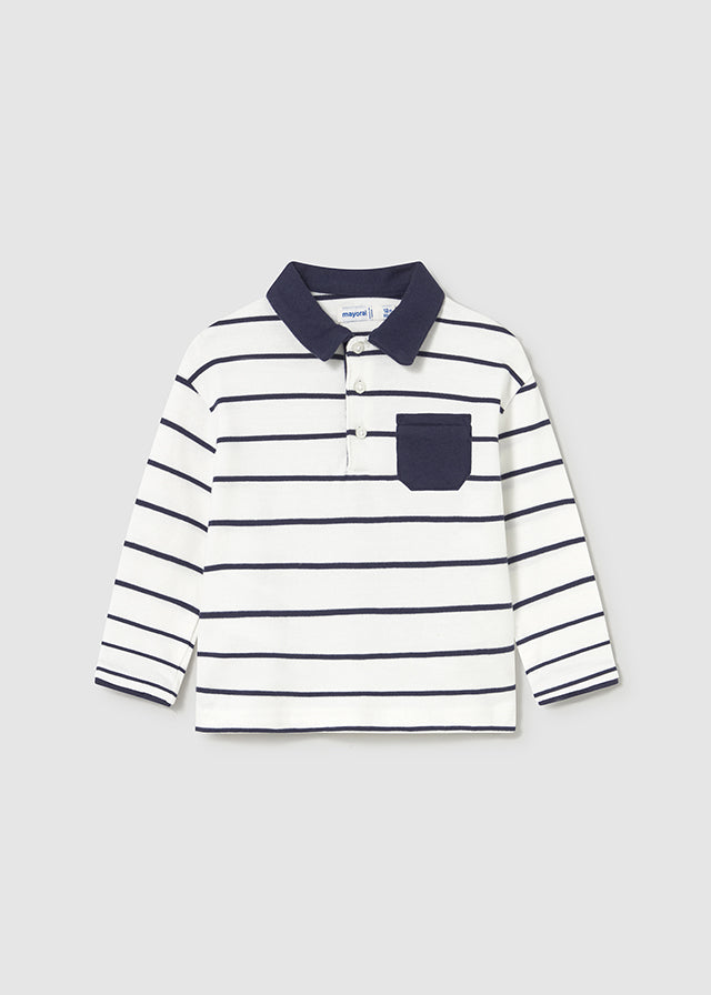 Polo m/l contrastes 2103
