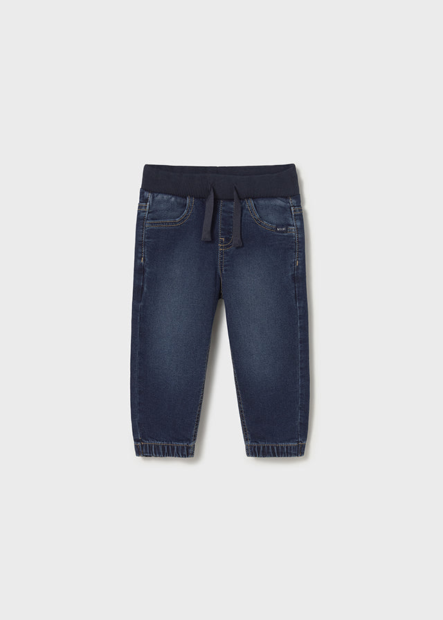 Pantalon soft denim jogger 2508