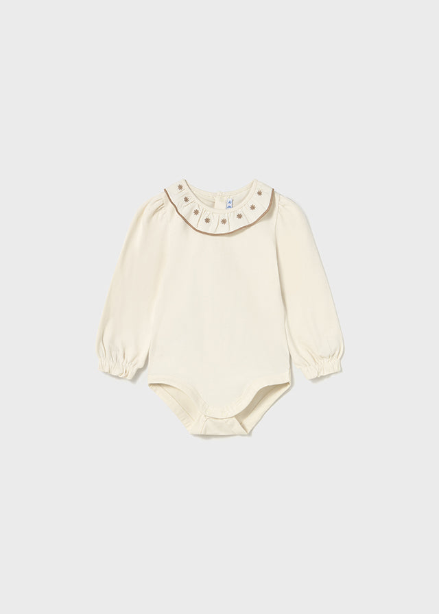Body cuello bordado 2734