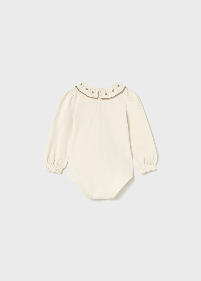 Body cuello bordado 2734