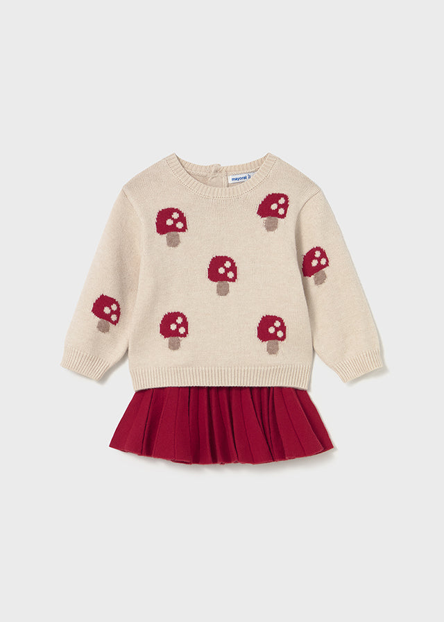 Conj. falda tricot 2925