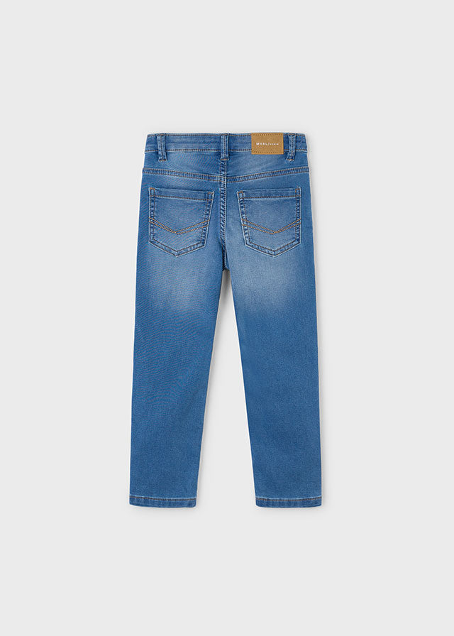 Pantalon soft denim 5b 4571
