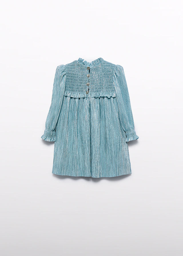 Vestido punto plisado 5510