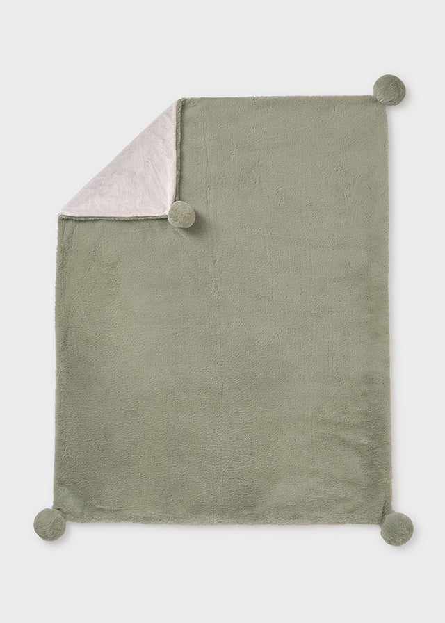 Manta pelo pom pom 9955