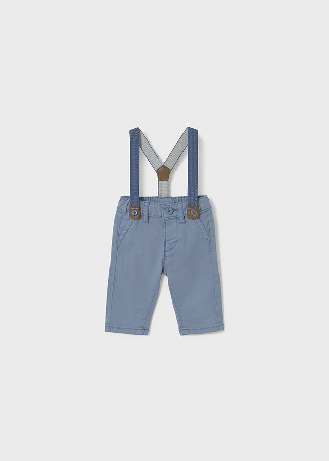 Pantalon largo sarga tirantes Mayoral