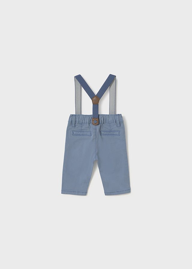 Pantalon largo sarga tirantes Mayoral