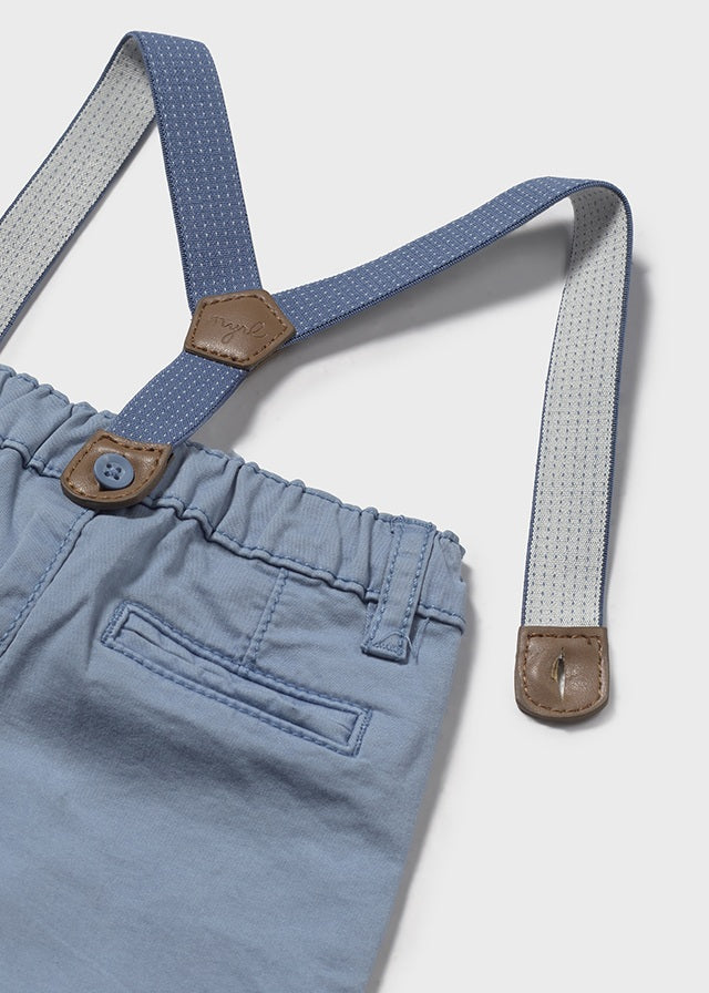 Pantalon largo sarga tirantes Mayoral