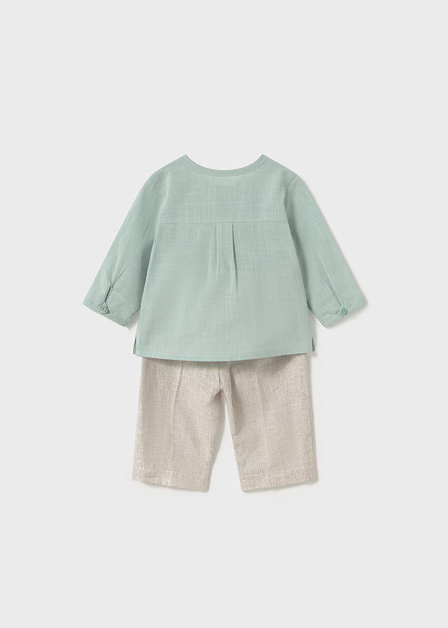 Conj. pantalon largo y camisa Mayorla