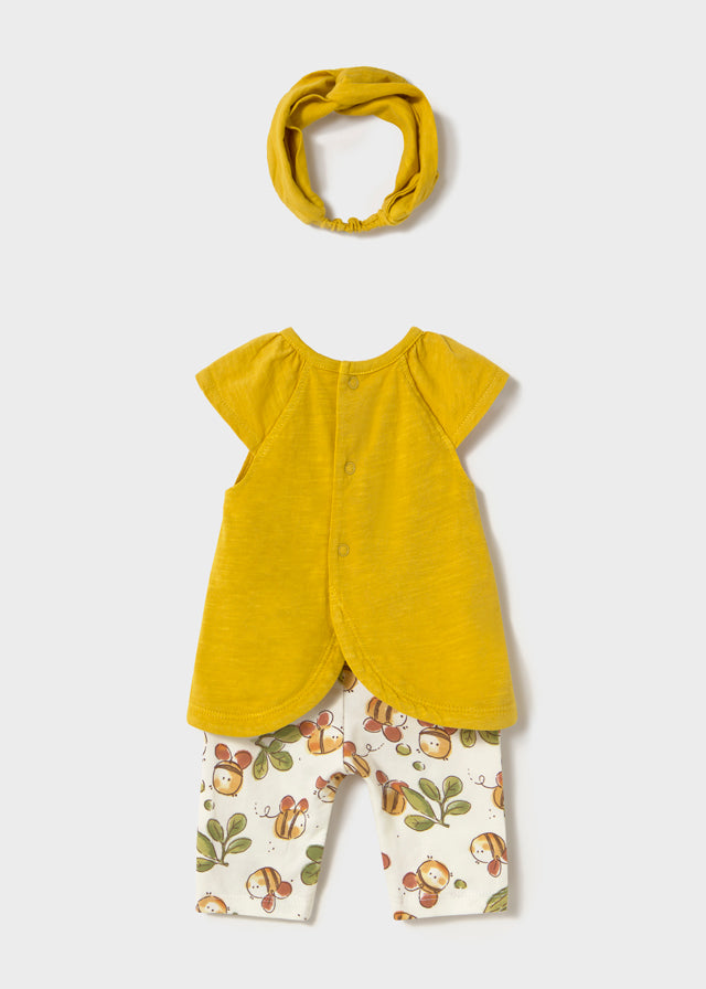 Conj. leggings capri y diadema Mayoral