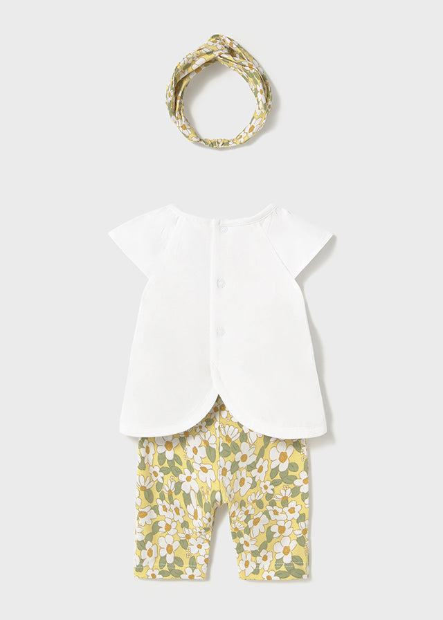 Conj. leggings capri y diadema Mayoral