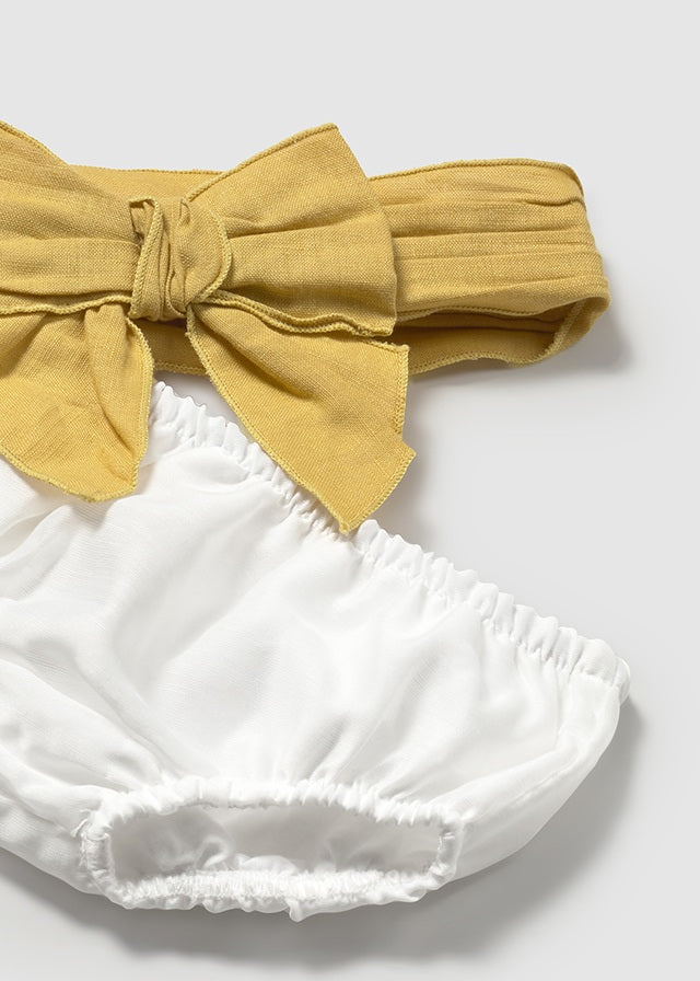 Vestido fajin ceremonia Mayoral