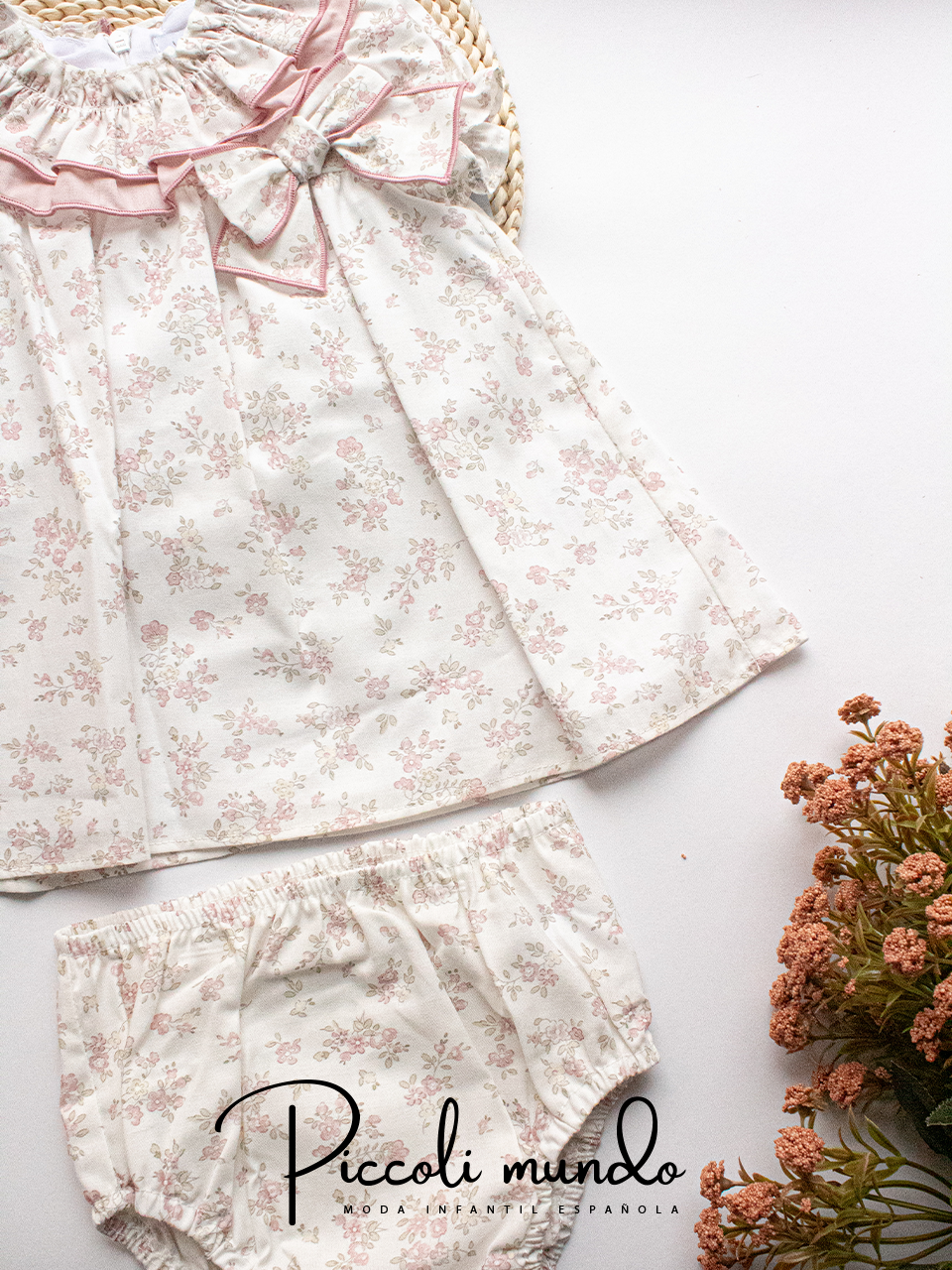 Vestido Bebé con Braguita