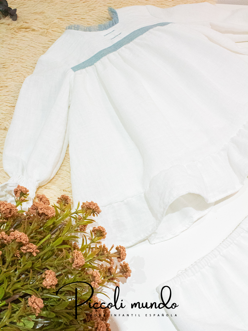 Vestido Bebé con Braguita