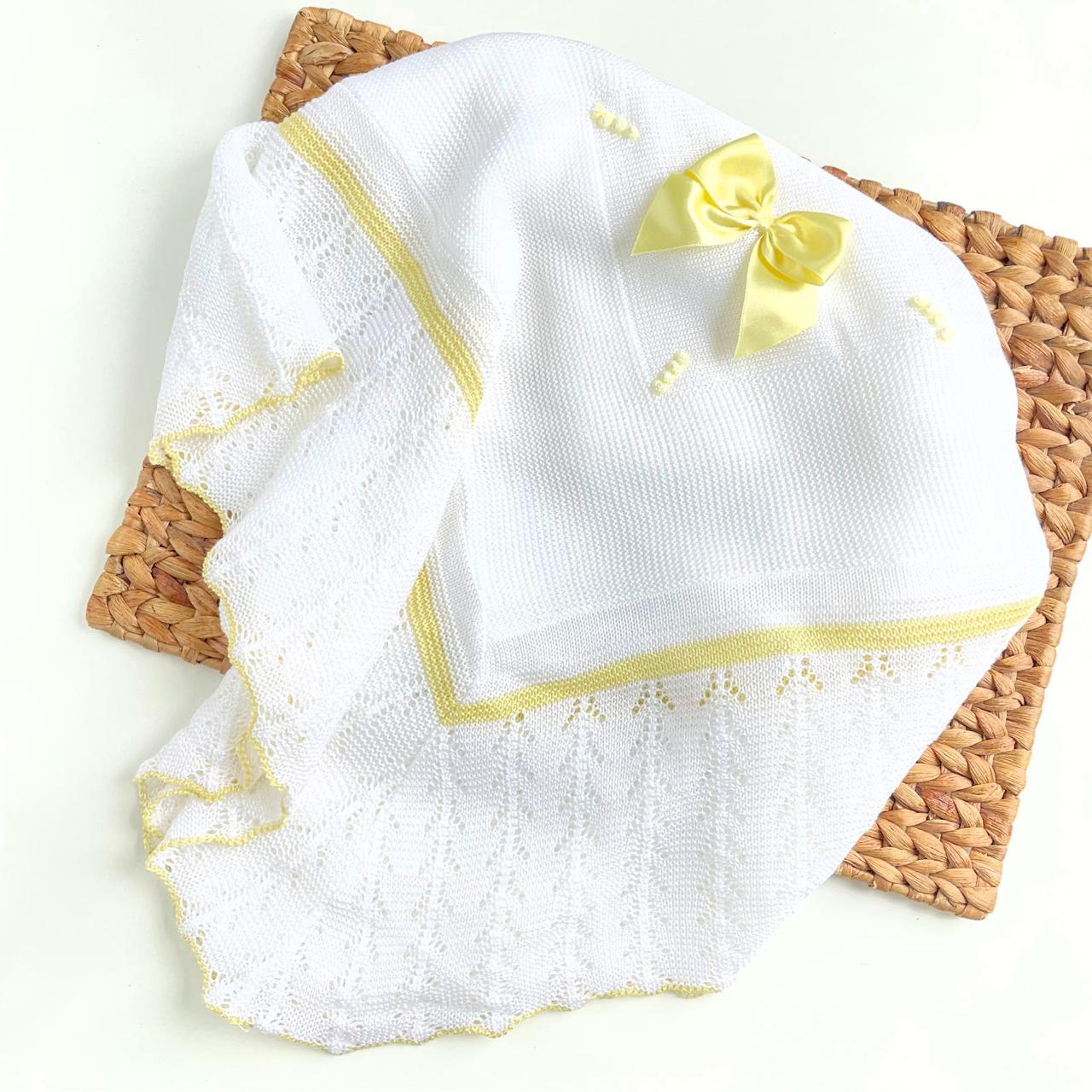 Manta Pétalo Amarillo