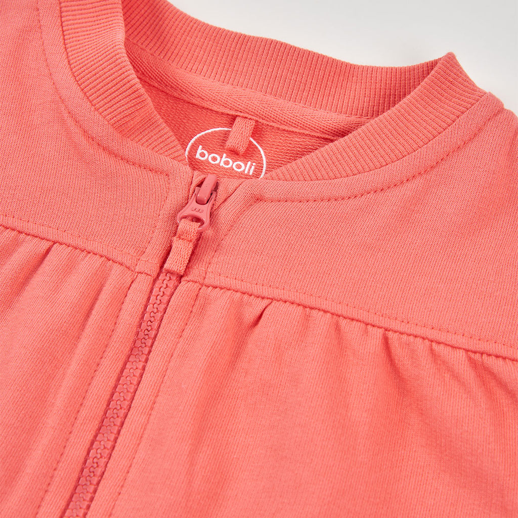 Chaqueta y Pantalón felpa de bebé niña boboli 103060 103071