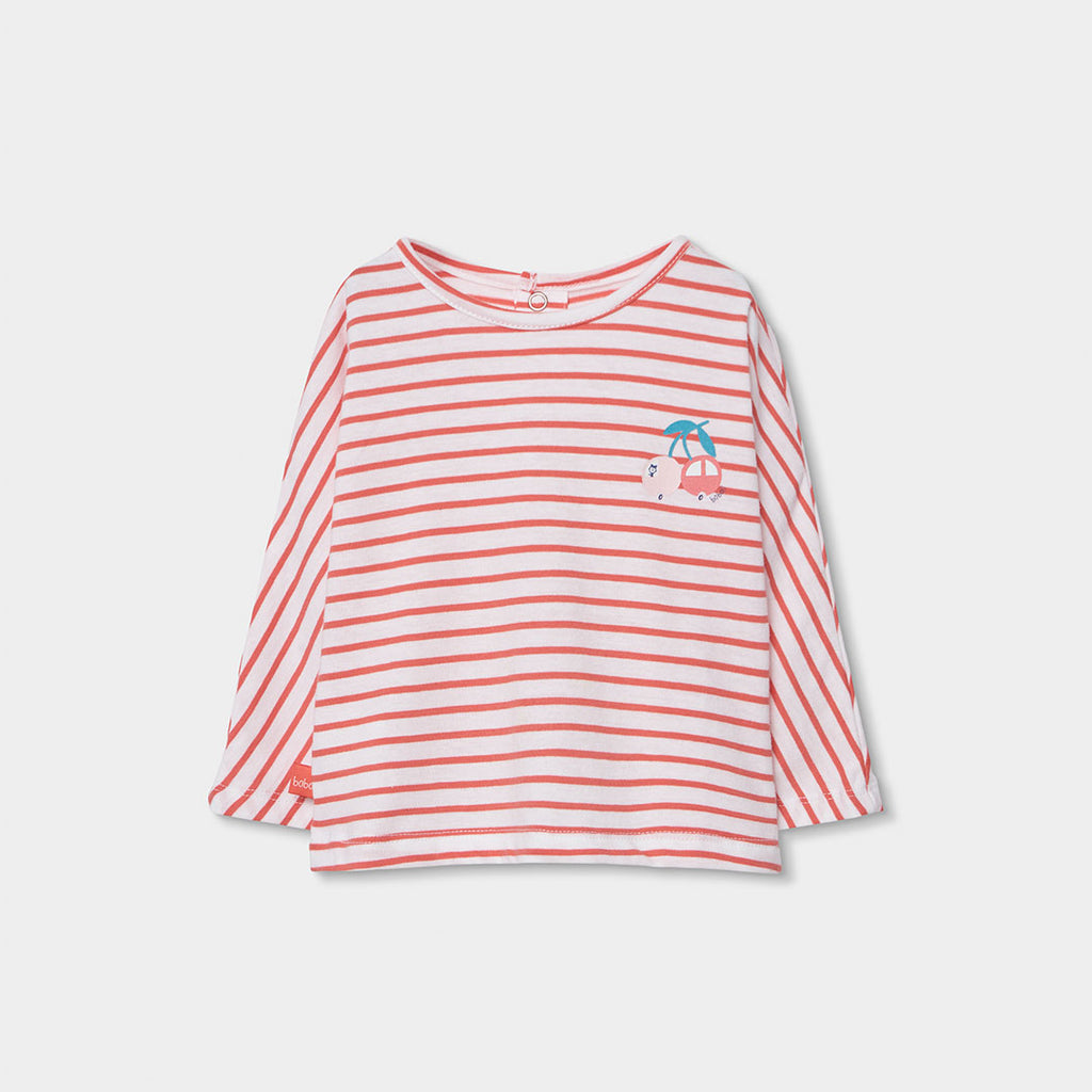 Camiseta punto listado de bebe 103093 boboli