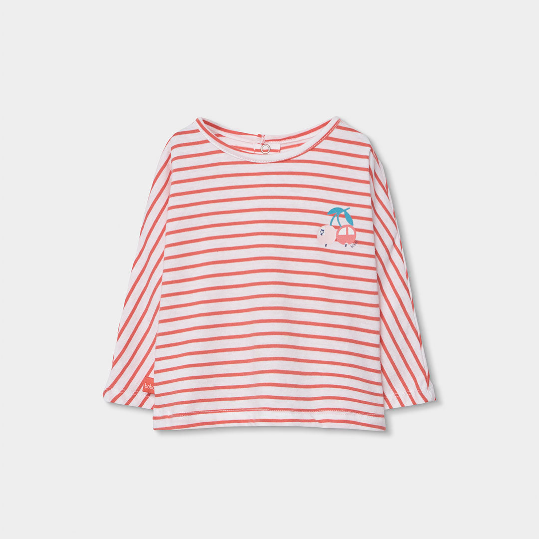 Camiseta punto listado de bebe 103093 boboli