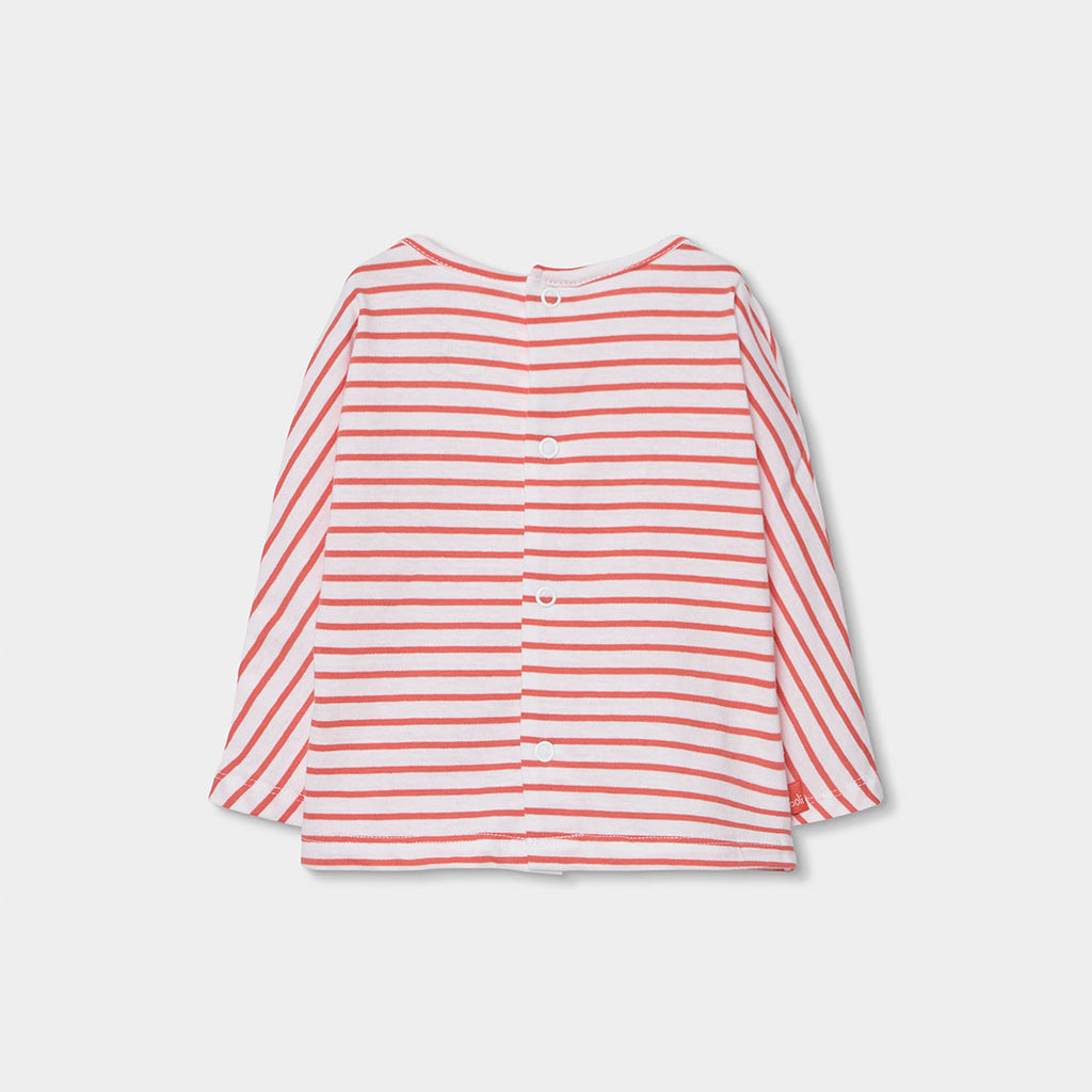 Camiseta punto listado de bebe 103093 boboli