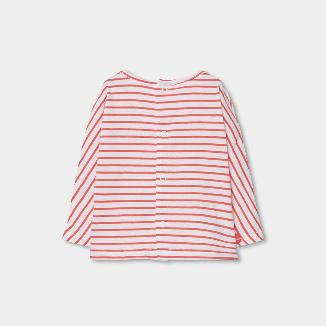 Camiseta punto listado de bebe 103093 boboli