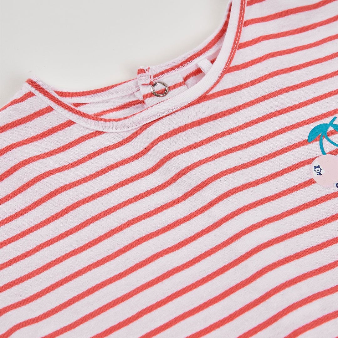 Camiseta punto listado de bebe 103093 boboli