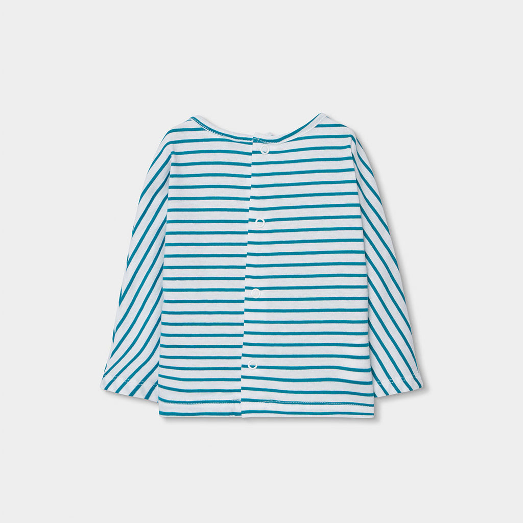 Camiseta punto listado de bebe 103093 boboli
