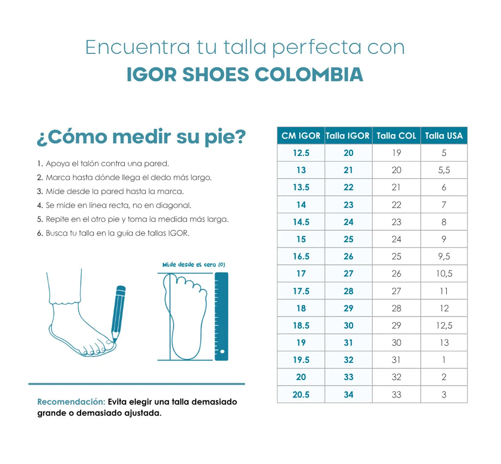 Tenis Lona Marino Igor S10333