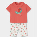 Conjunto punto de bebé niña 113016 Boboli