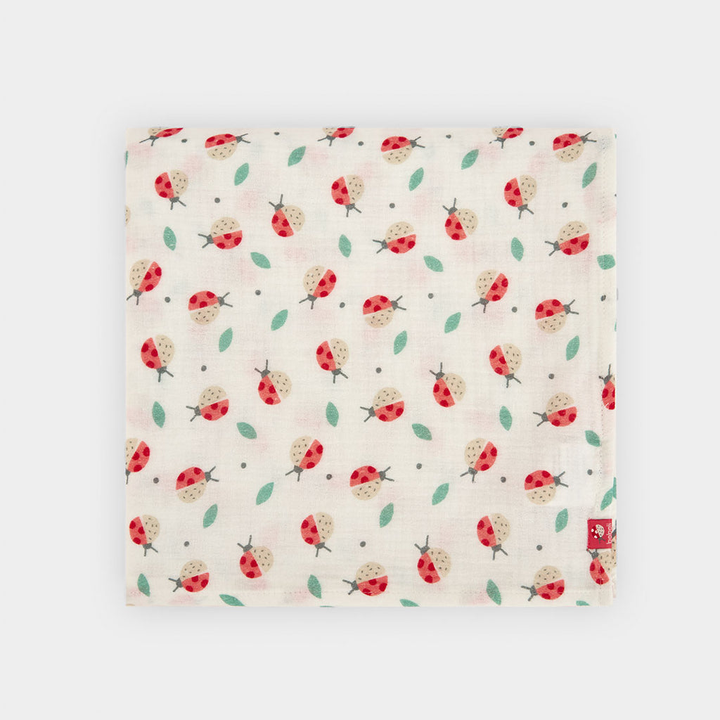 Manta muselina estampada de bebé niña 113050 Boboli