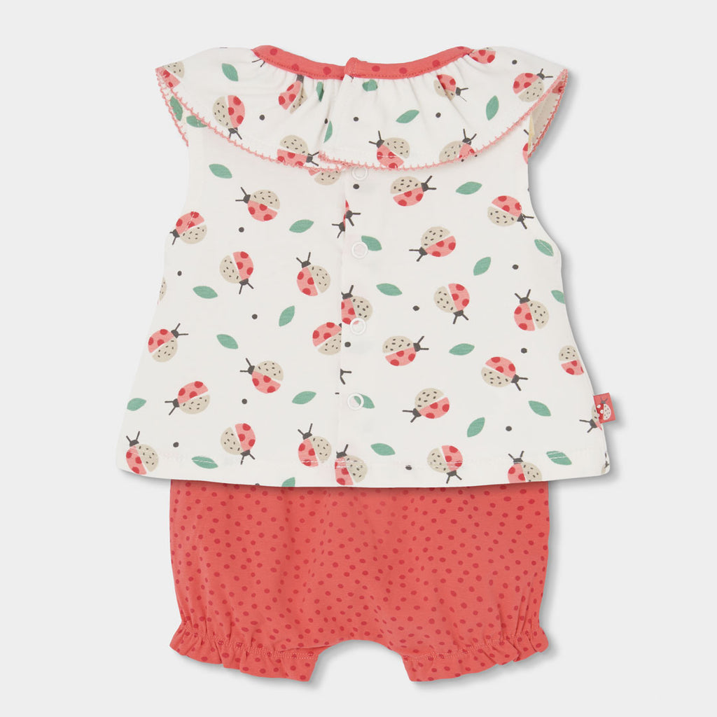 Conjunto punto de bebé niña 113072 Boboli