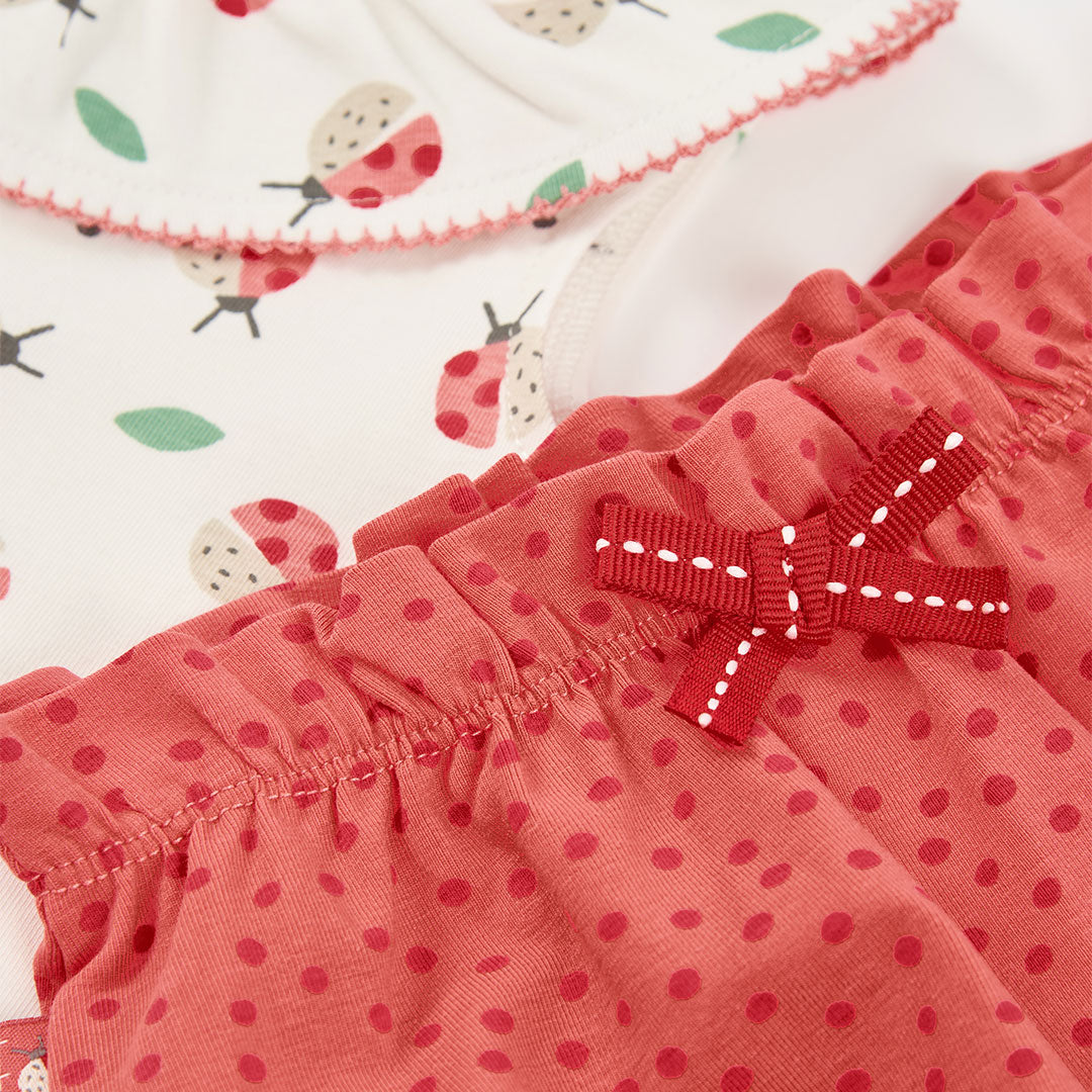 Conjunto punto de bebé niña 113072 Boboli