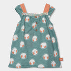 Vestido punto estampado 123040