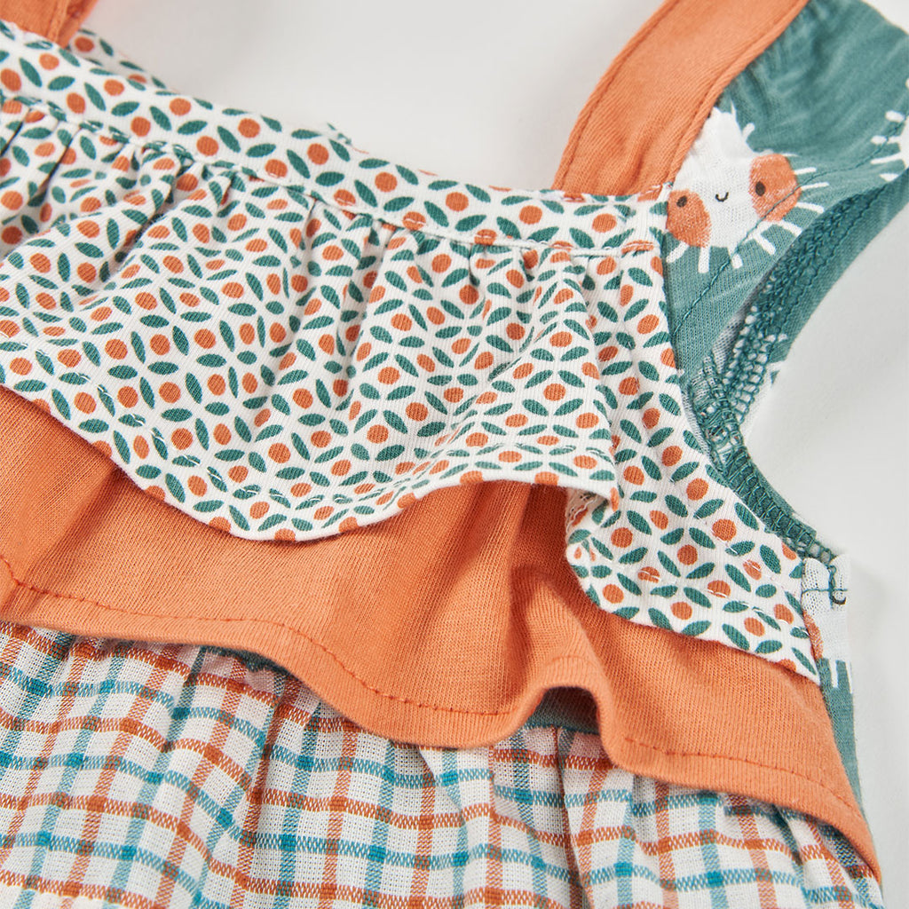 Vestido punto estampado 123040
