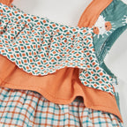 Vestido punto estampado 123040