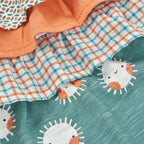 Vestido punto estampado 123040