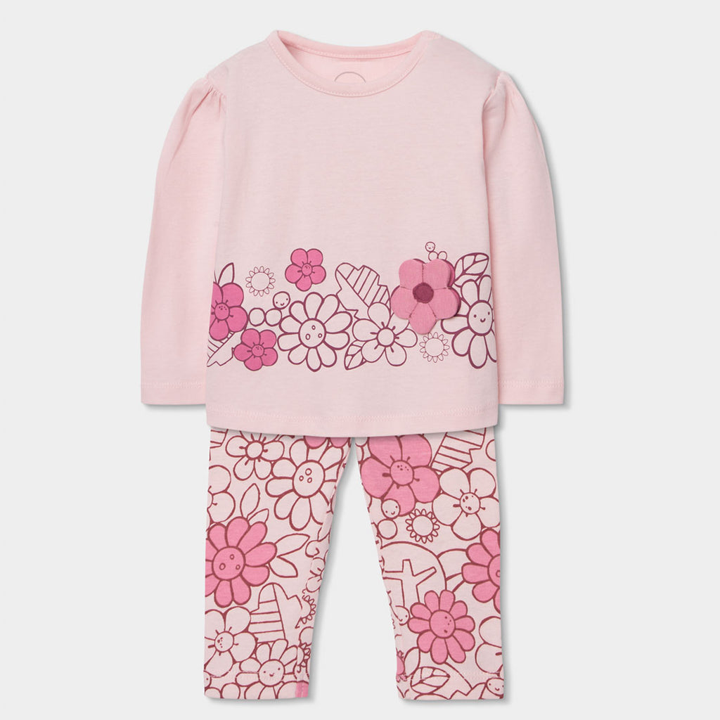 Conjunto punto de bebé niña 133018 Boboli