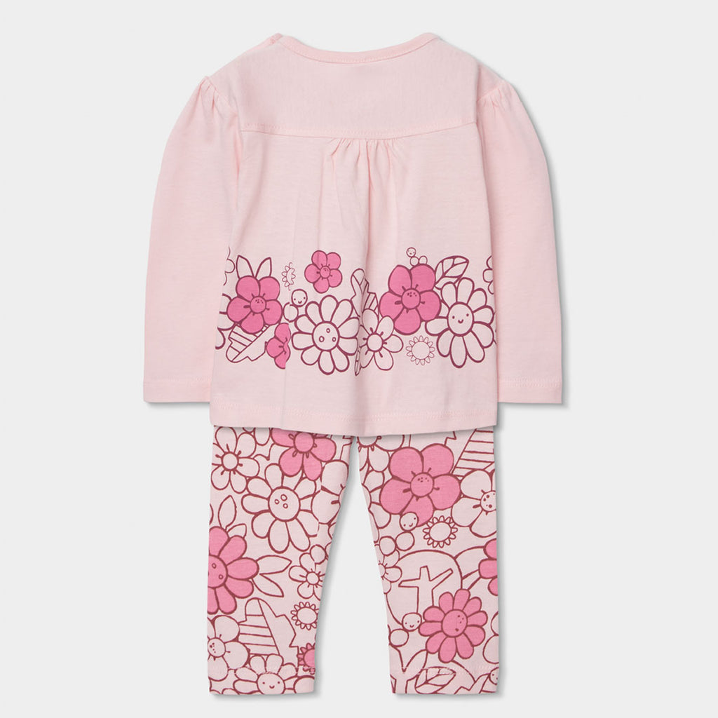 Conjunto punto de bebé niña 133018 Boboli