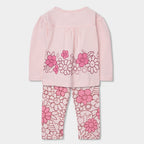 Conjunto punto de bebé niña 133018 Boboli