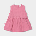 Vestido muselina de bebé niña 133030 Boboli