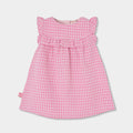Vestido popelín cuadros 133041 Boboli