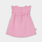 Vestido popelín cuadros 133041 Boboli