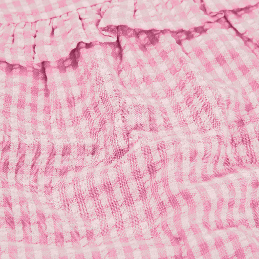 Vestido popelín cuadros 133041 Boboli