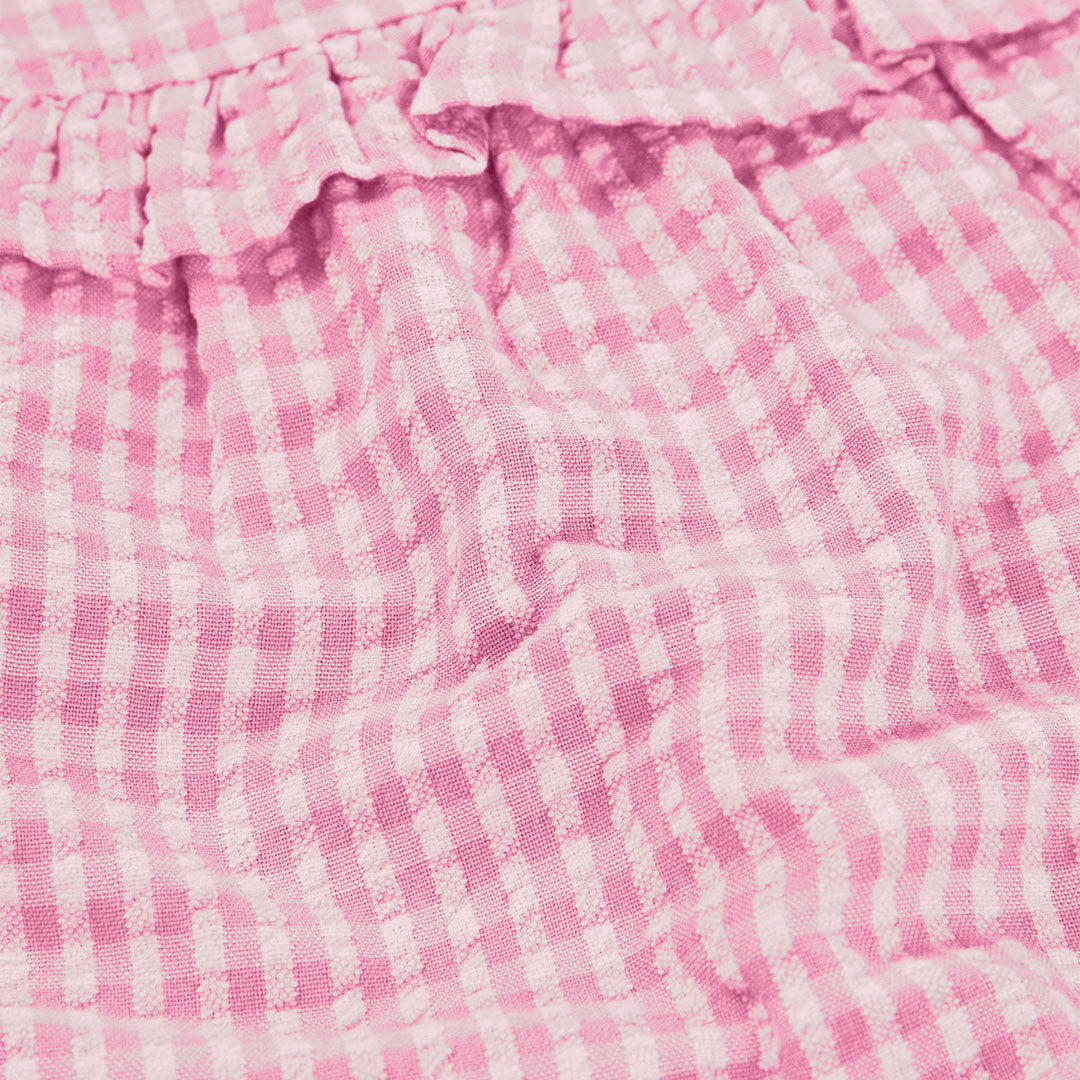 Vestido popelín cuadros 133041 Boboli