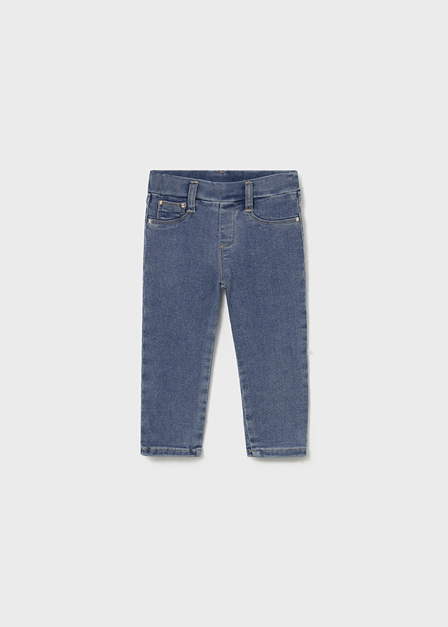 Pantalon cerrado tejano basico	576