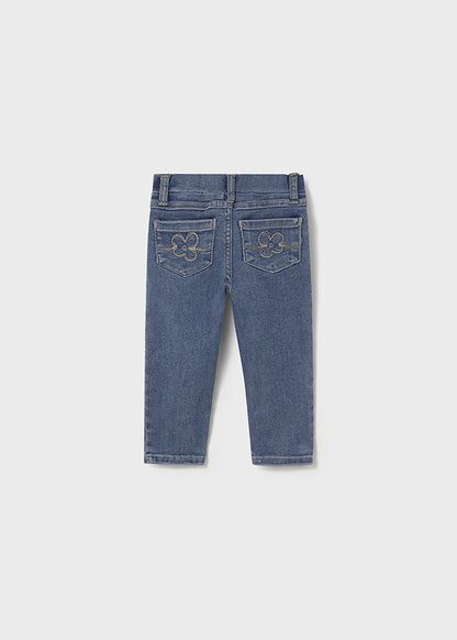 Pantalon cerrado tejano basico	576