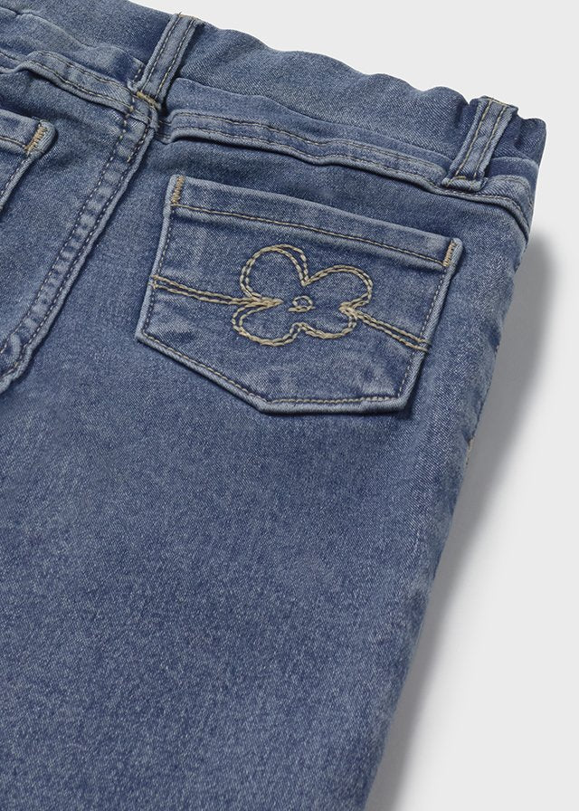 Pantalon cerrado tejano basico	576