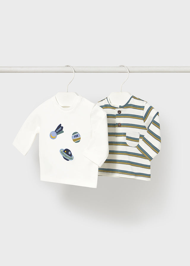 Set 2 camisetas m/l  mayoral 2056