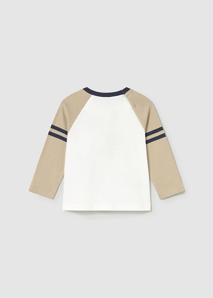 Camiseta m/l combinada 2059