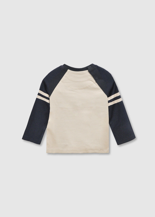 Camiseta m/l combinada 2059