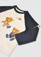 Camiseta m/l combinada mayoral 2059